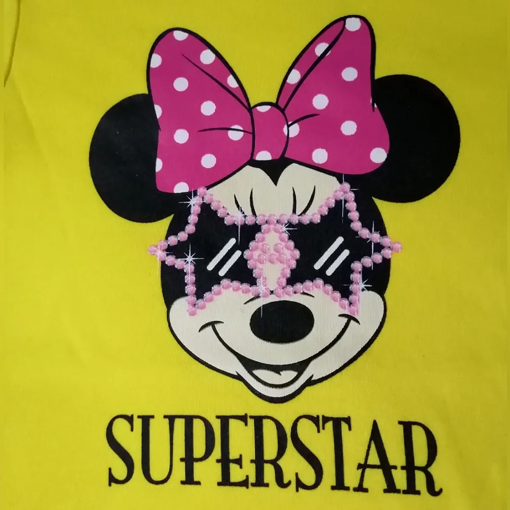 🔥SALE🔥 Disney Minnie Mouse Short Sleeved Onesie NWT Sizes 3-6M, 6-12M, 12-18M - Picture 3 of 5